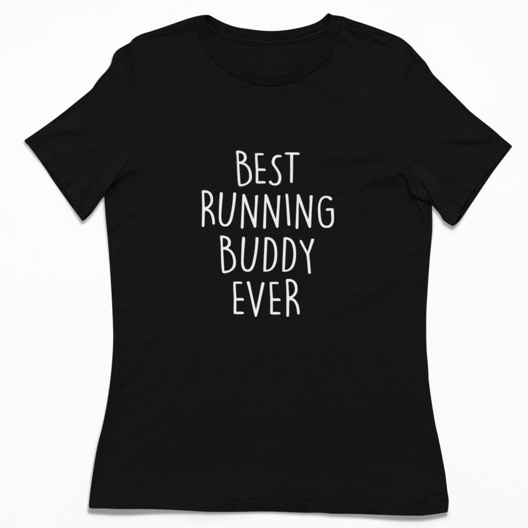 Best Running Buddy Ever | Damen Premium Organic T-Shirt