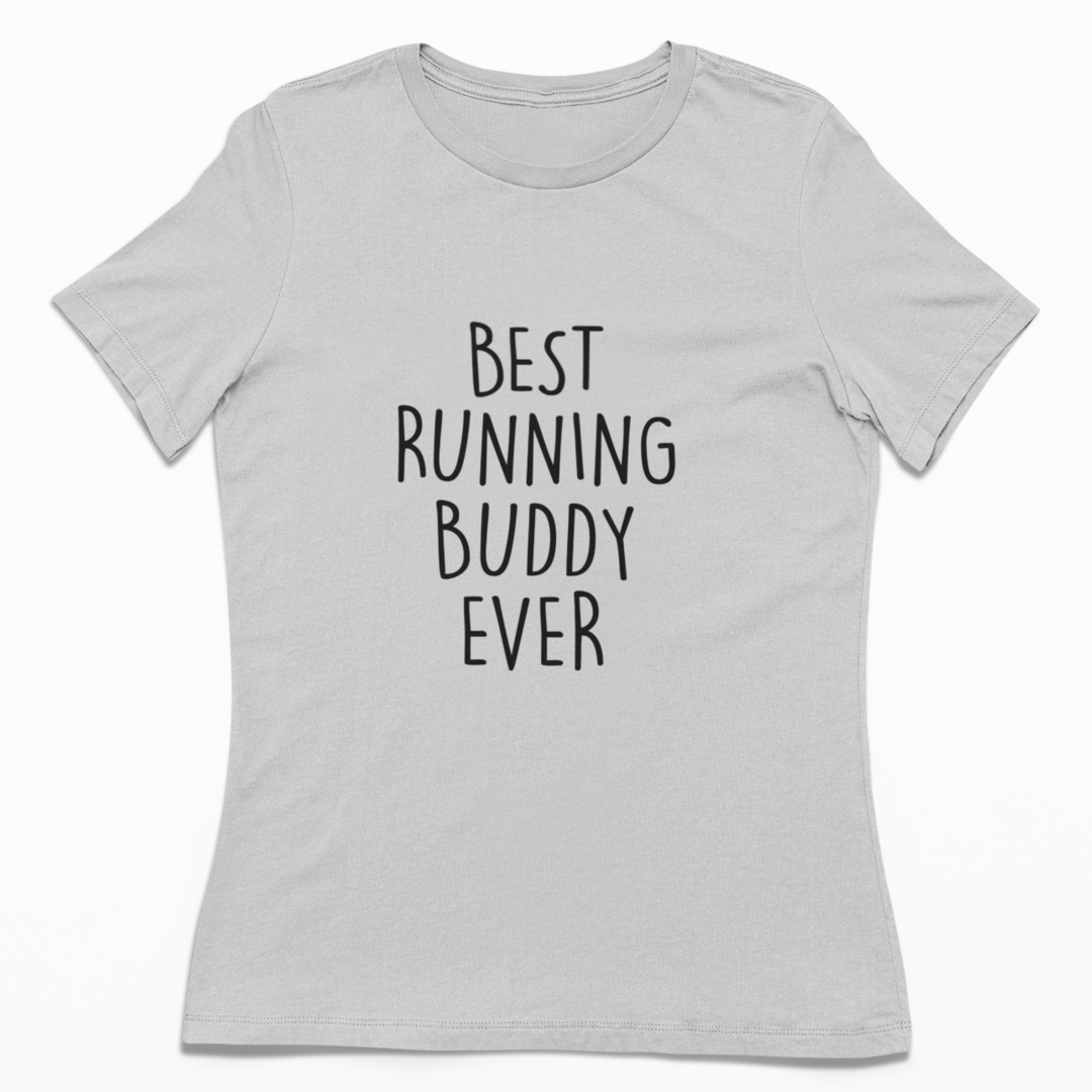 Best Running Buddy Ever | Damen Premium Organic T-Shirt