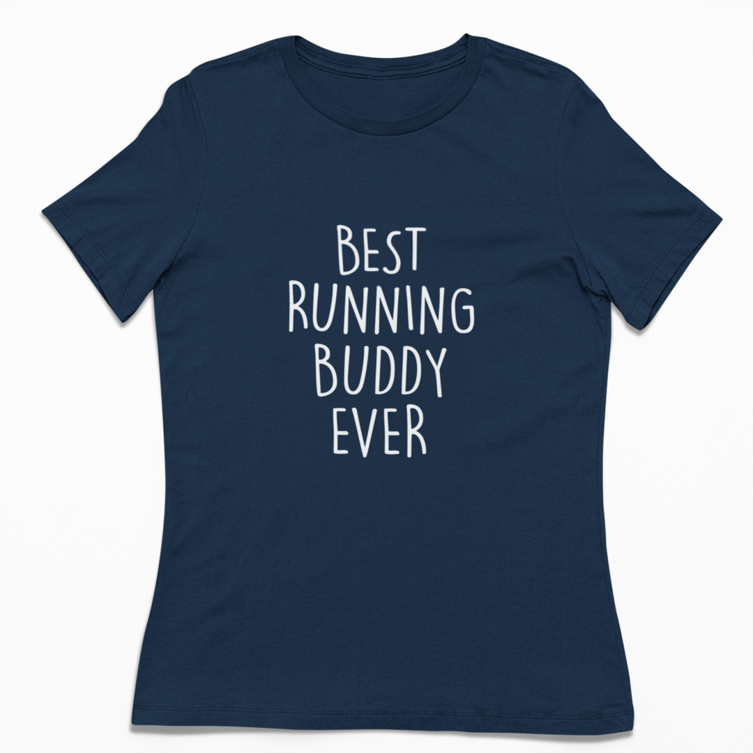 Best Running Buddy Ever | Damen Premium Organic T-Shirt