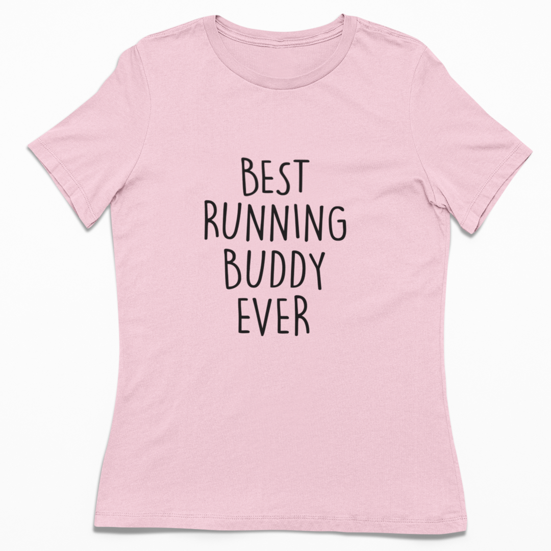 Best Running Buddy Ever | Damen Premium Organic T-Shirt