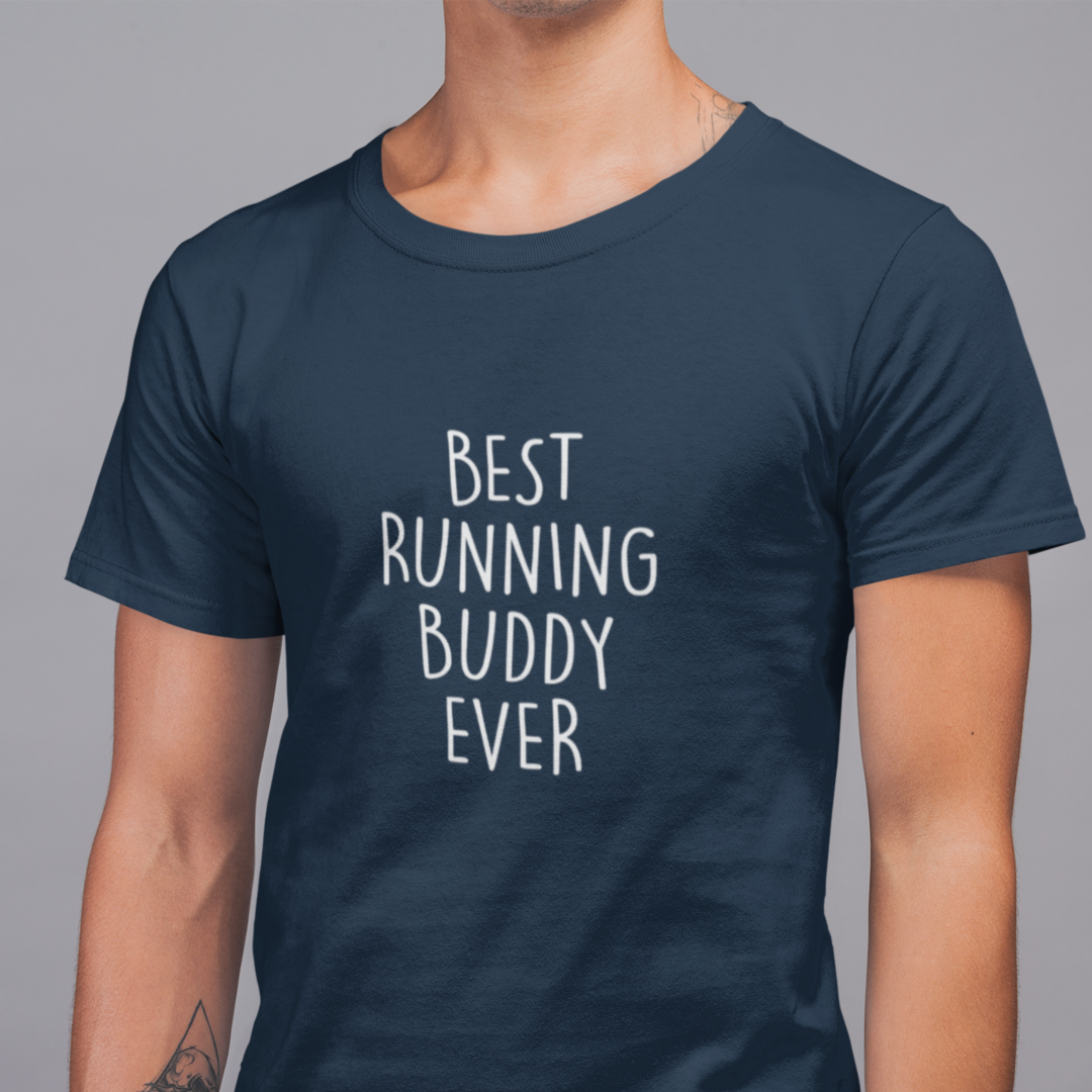 Best Running Buddy Ever | Herren 100 % Bio T-Shirt