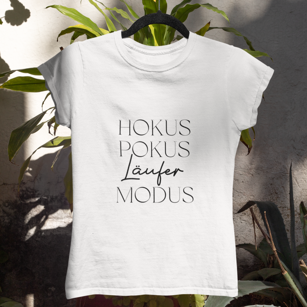 Hokus Pokus Läufer Modus | Damen Premium Organic T-Shirt