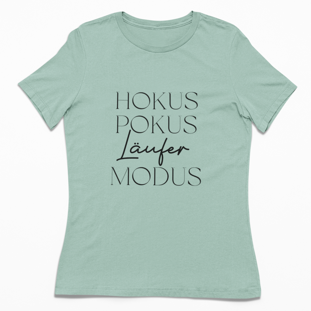 Hokus Pokus Läufer Modus | Damen Premium Organic T-Shirt
