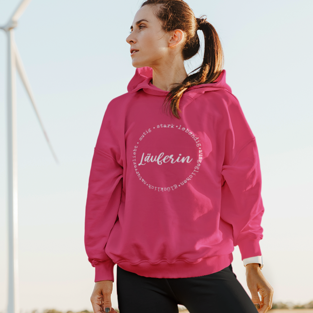 Läuferin Hoodie Unisex