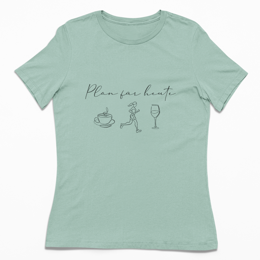 Plan für heute | Damen Premium Organic T-Shirt