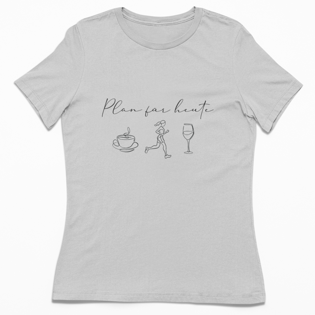 Plan für heute | Damen Premium Organic T-Shirt