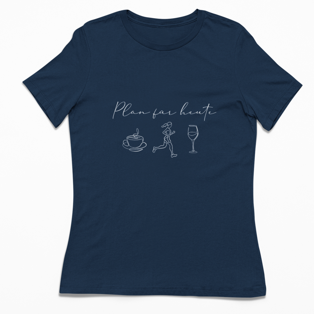 Plan für heute | Damen Premium Organic T-Shirt