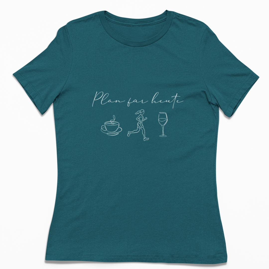 Plan für heute | Damen Premium Organic T-Shirt