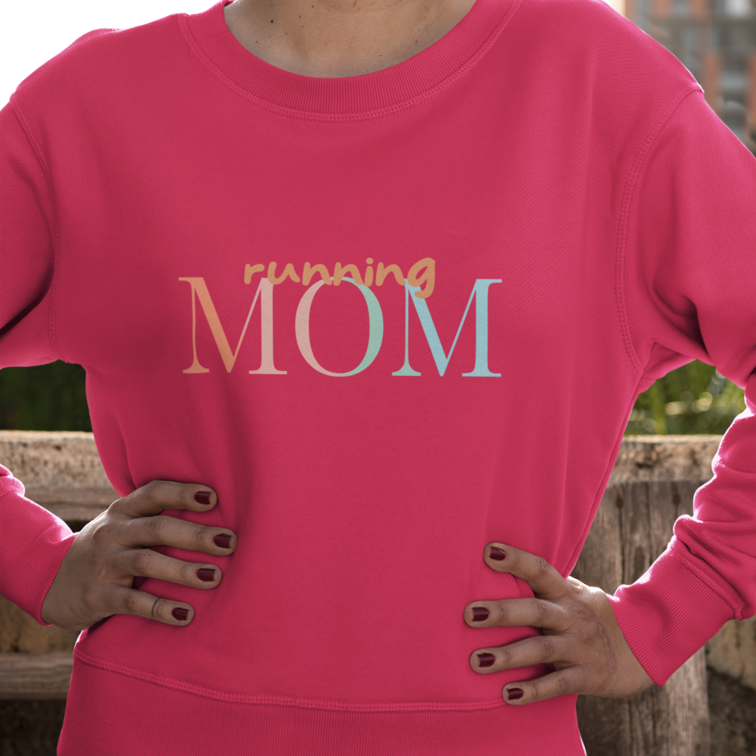 Running Mom Sweatshirt Unisex