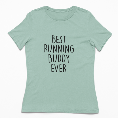 Best Running Buddy Ever | Damen Premium Organic T-Shirt
