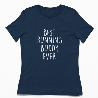 Best Running Buddy Ever | Damen Premium Organic T-Shirt