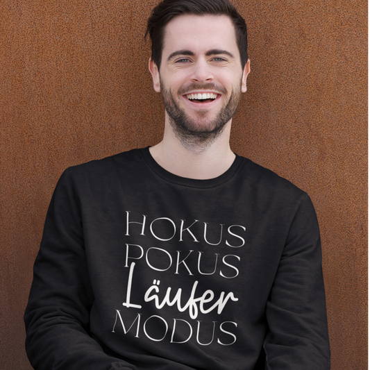 Hokus. Pokus. Läufer Modus. Sweatshirt