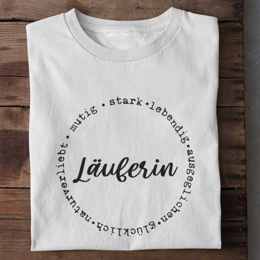 Läuferin | Damen Premium Organic T-Shirt