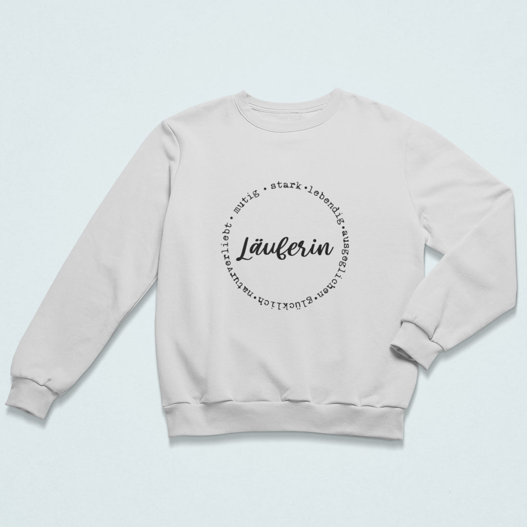 Läuferin Sweatshirt Unisex