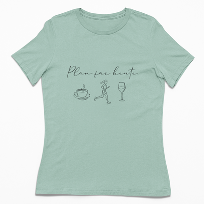 Plan für heute | Damen Premium Organic T-Shirt