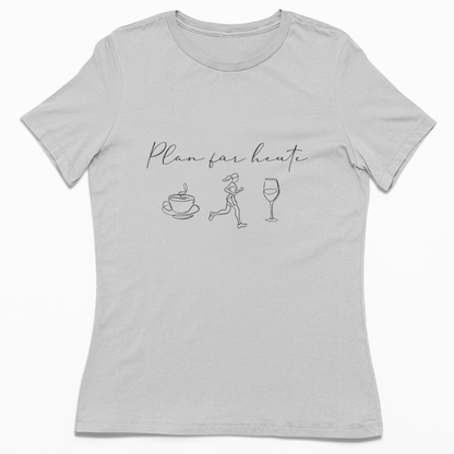 Plan für heute | Damen Premium Organic T-Shirt