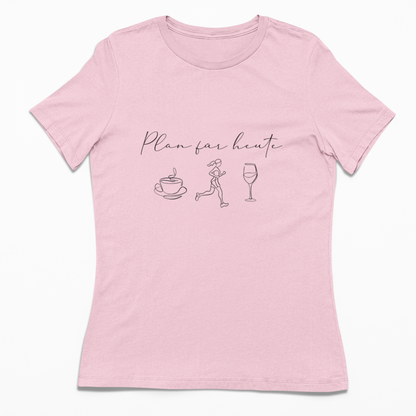 Plan für heute | Damen Premium Organic T-Shirt