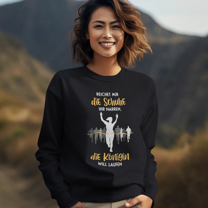 Reichet mir die Schuhe Sweatshirt Unisex
