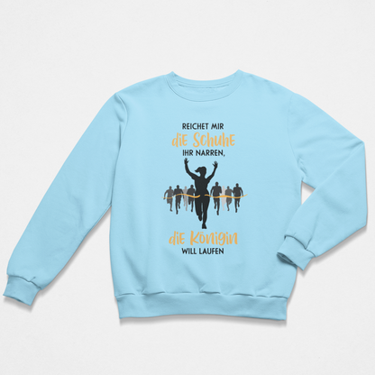 Reichet mir die Schuhe Sweatshirt Unisex