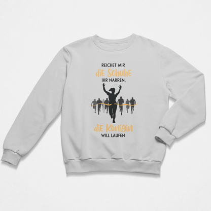 Reichet mir die Schuhe Sweatshirt Unisex