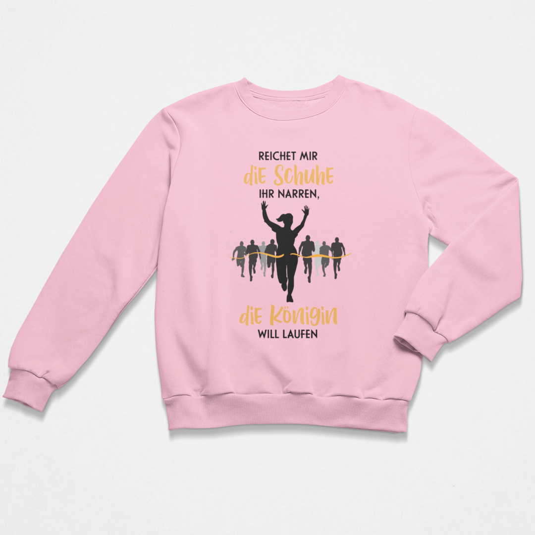 Reichet mir die Schuhe Sweatshirt Unisex