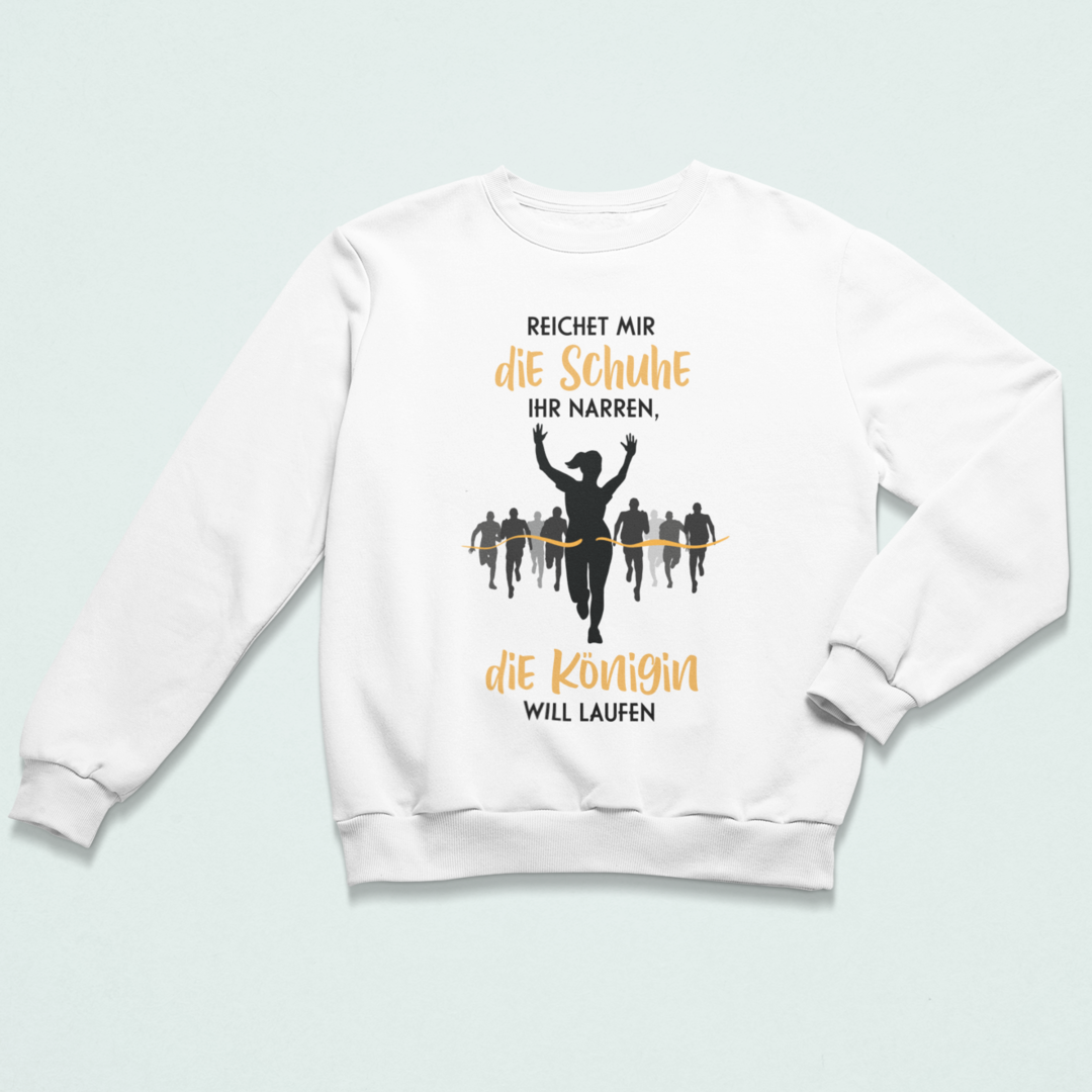 Reichet mir die Schuhe Sweatshirt Unisex