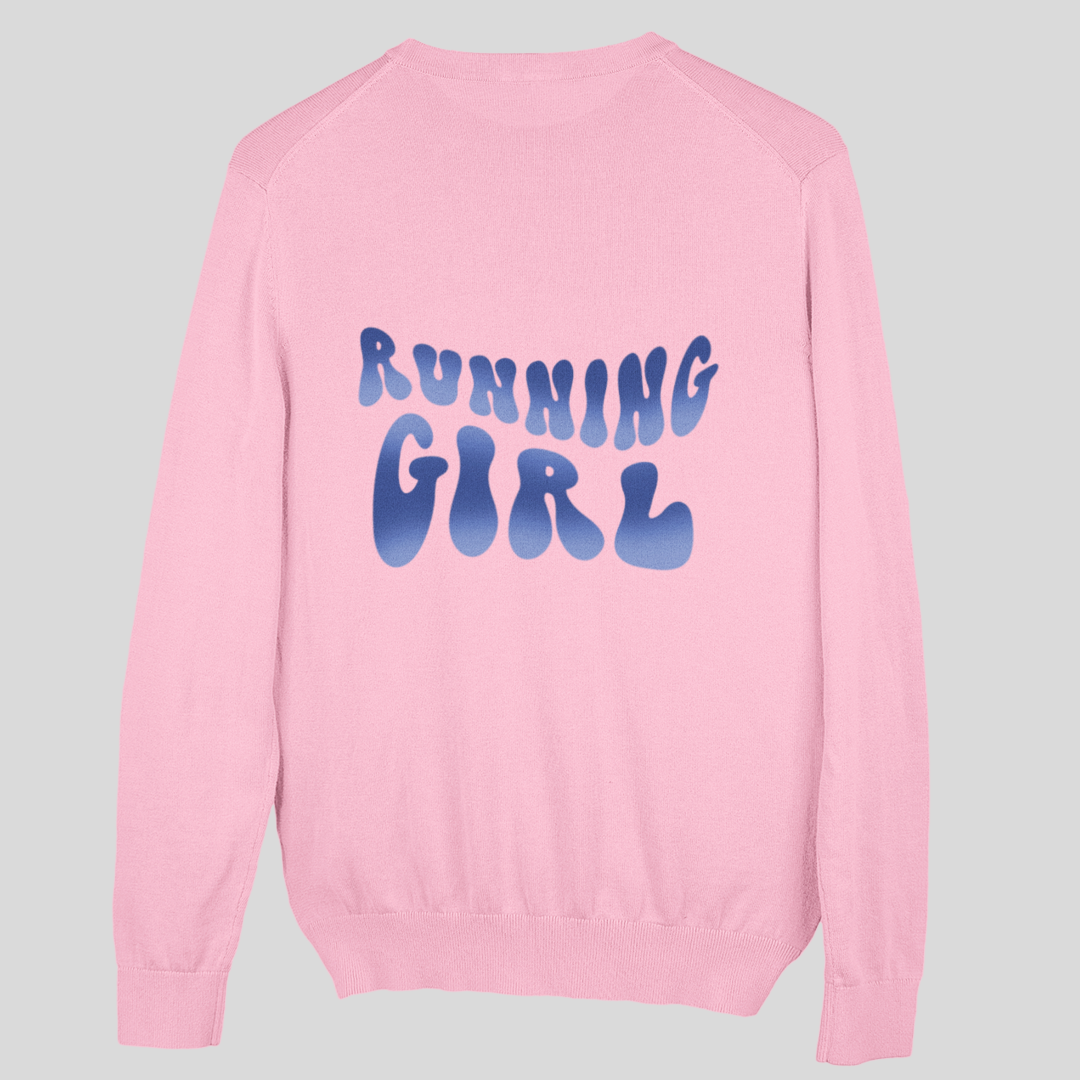 Running Girl Sweatshirt Unisex