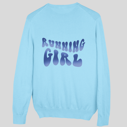 Running Girl Sweatshirt Unisex