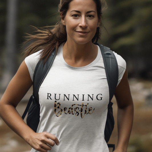 Running Beastie  | Damen Premium Organic T-Shirt
