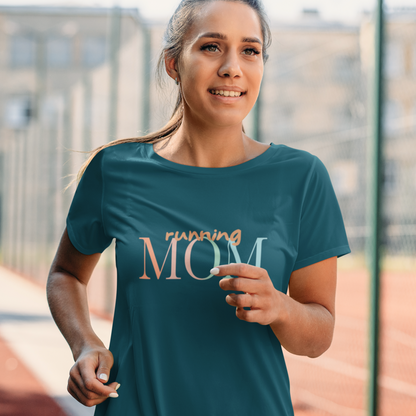 Running Mom | Damen Premium Organic T-Shirt
