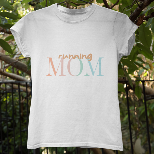 Running Mom | Damen Premium Organic T-Shirt